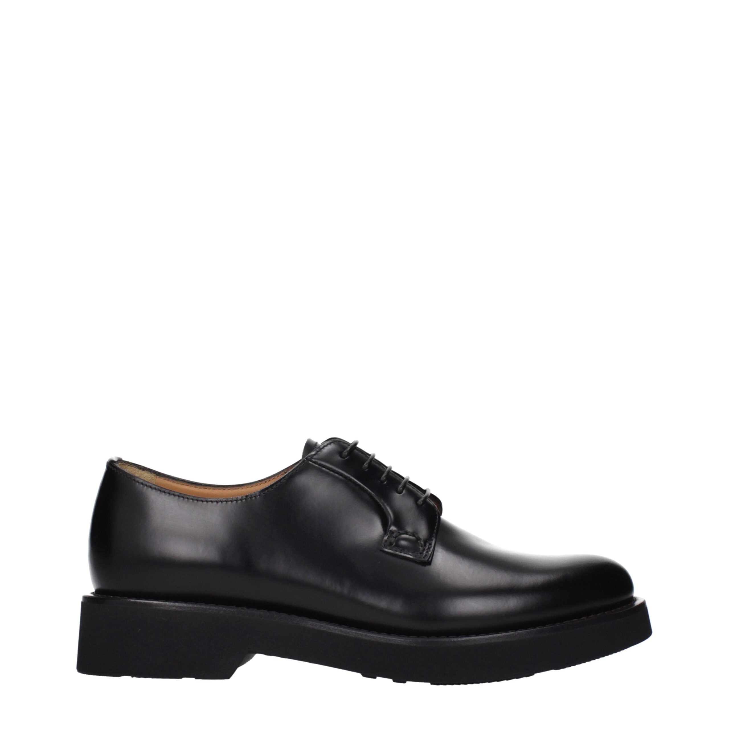 Schwarze Oxfords & Derbys aus Leder von Church’s