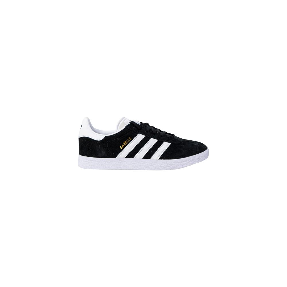 Schwarze synthetische Low-Top-Sneaker Adidas Gazelle