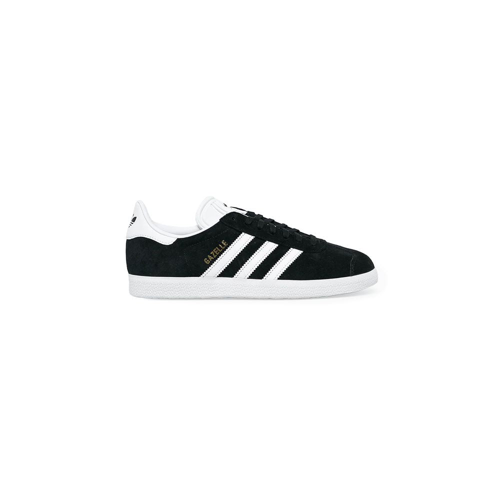 Schwarze Low-Top-Sneakers aus Leder von Adidas Gazelle