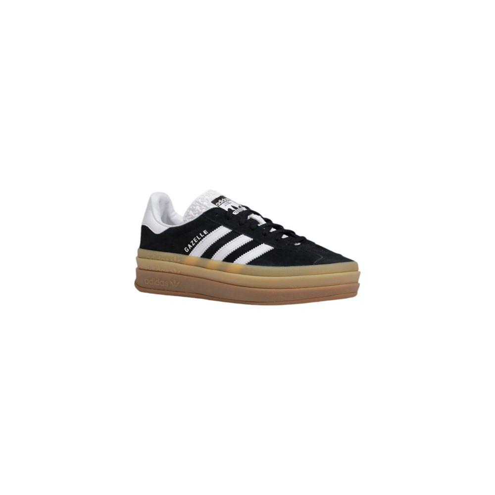 Schwarze Leder-Sneaker (Low Top)