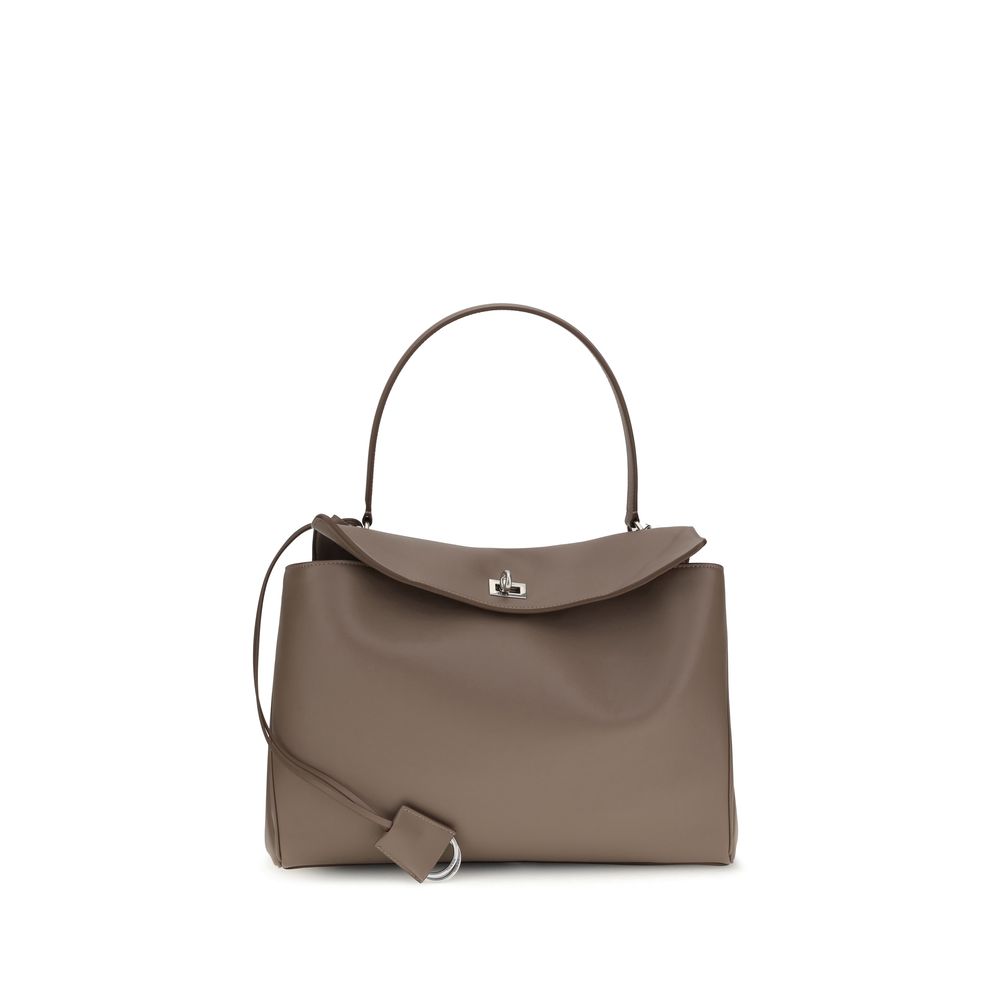 Balenciaga Gray Calf Leather Shoulder Bag