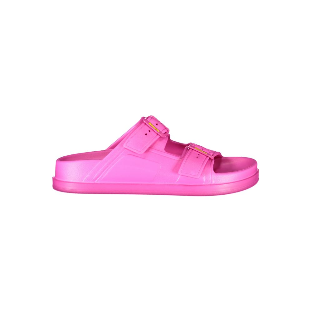 Rosa Synthetic Women’s Slipper with Adjustable Buckles