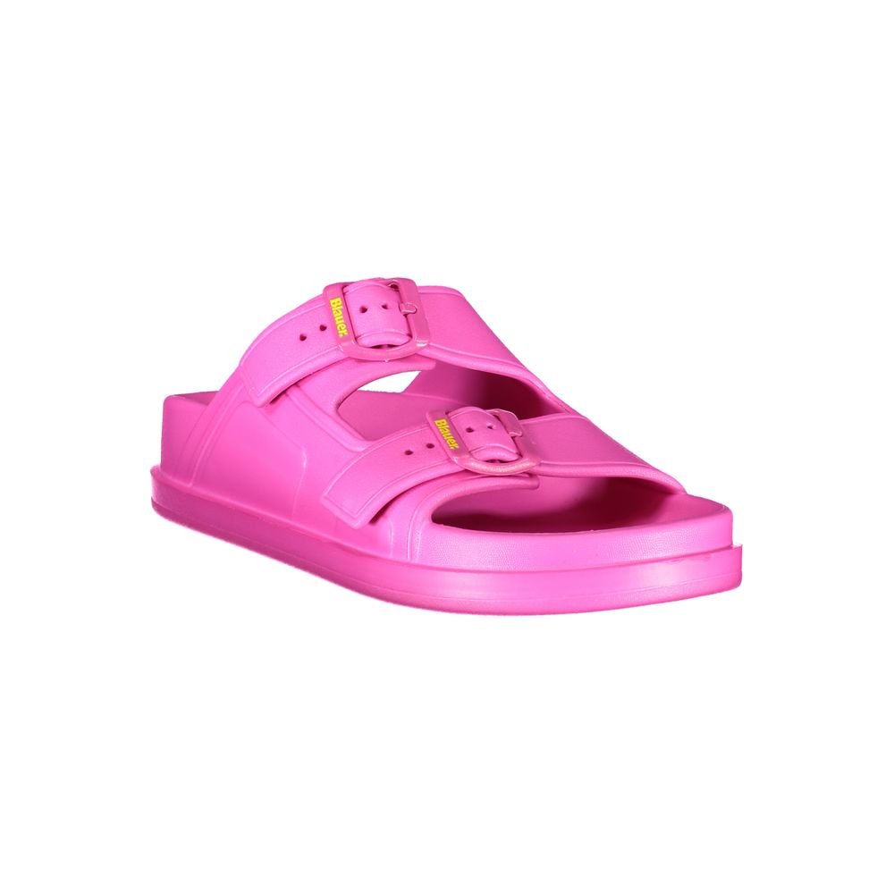Rosa Synthetic Women’s Slipper with Adjustable Buckles