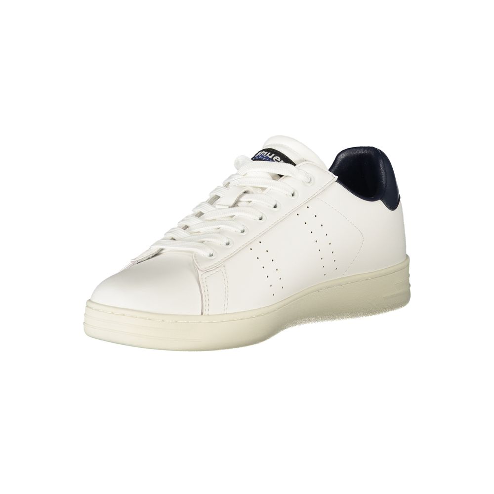 Weißer Polyurethan-Sneaker für Herren