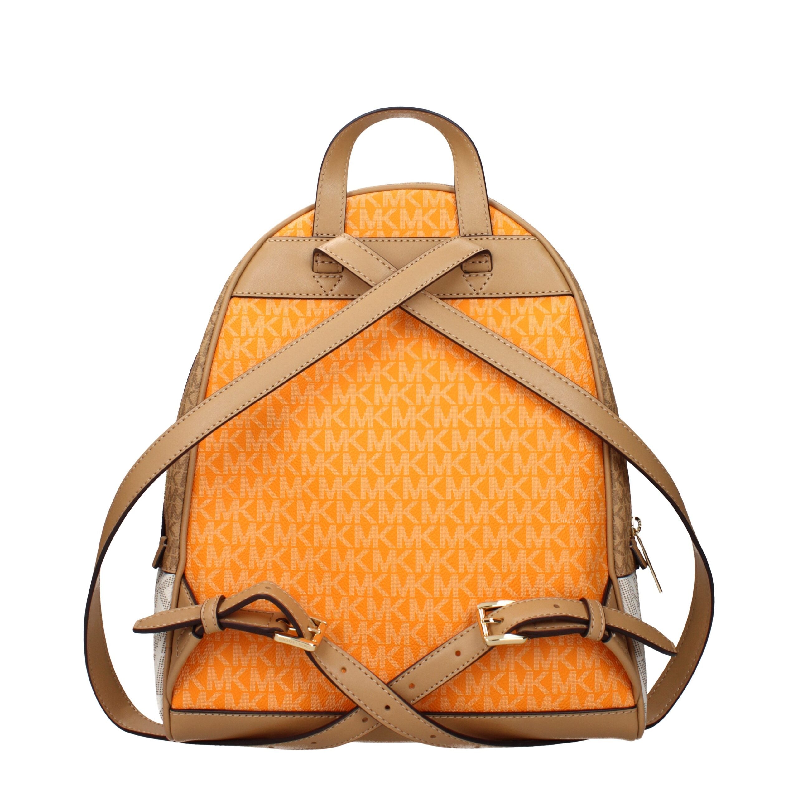 Michael Kors Beigefarbener Stoffrucksack