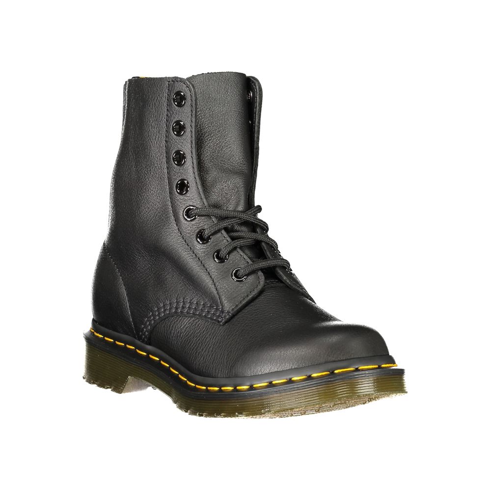 Schwarze Leder-Stiefeletten von Dr. Martens