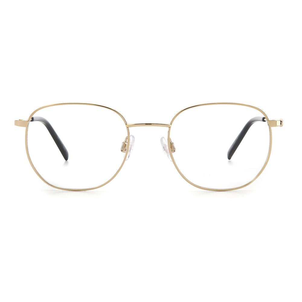 Gold Synthetic Glasses Frames by Missoni