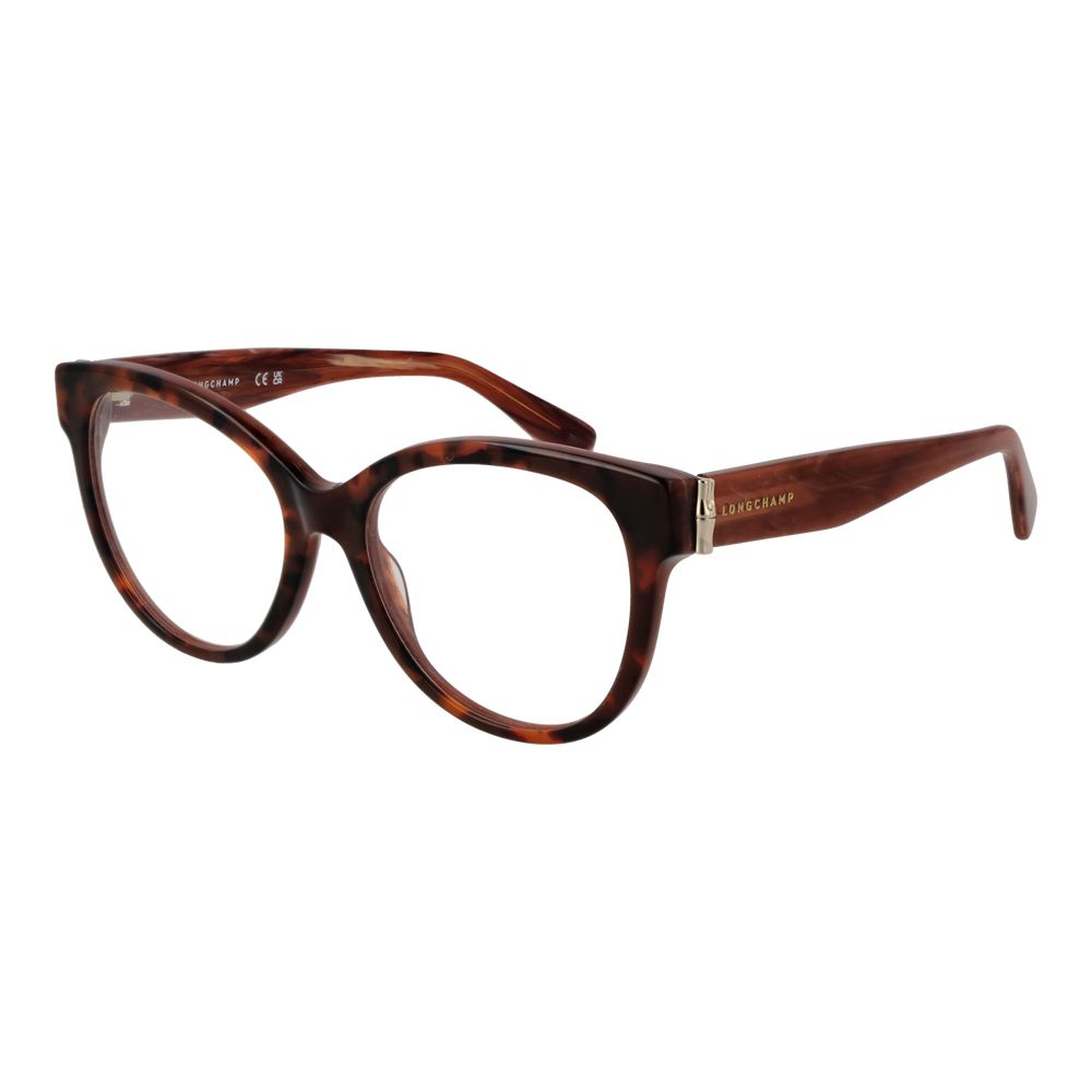 Brown Synthetic Cat Eye Glasses