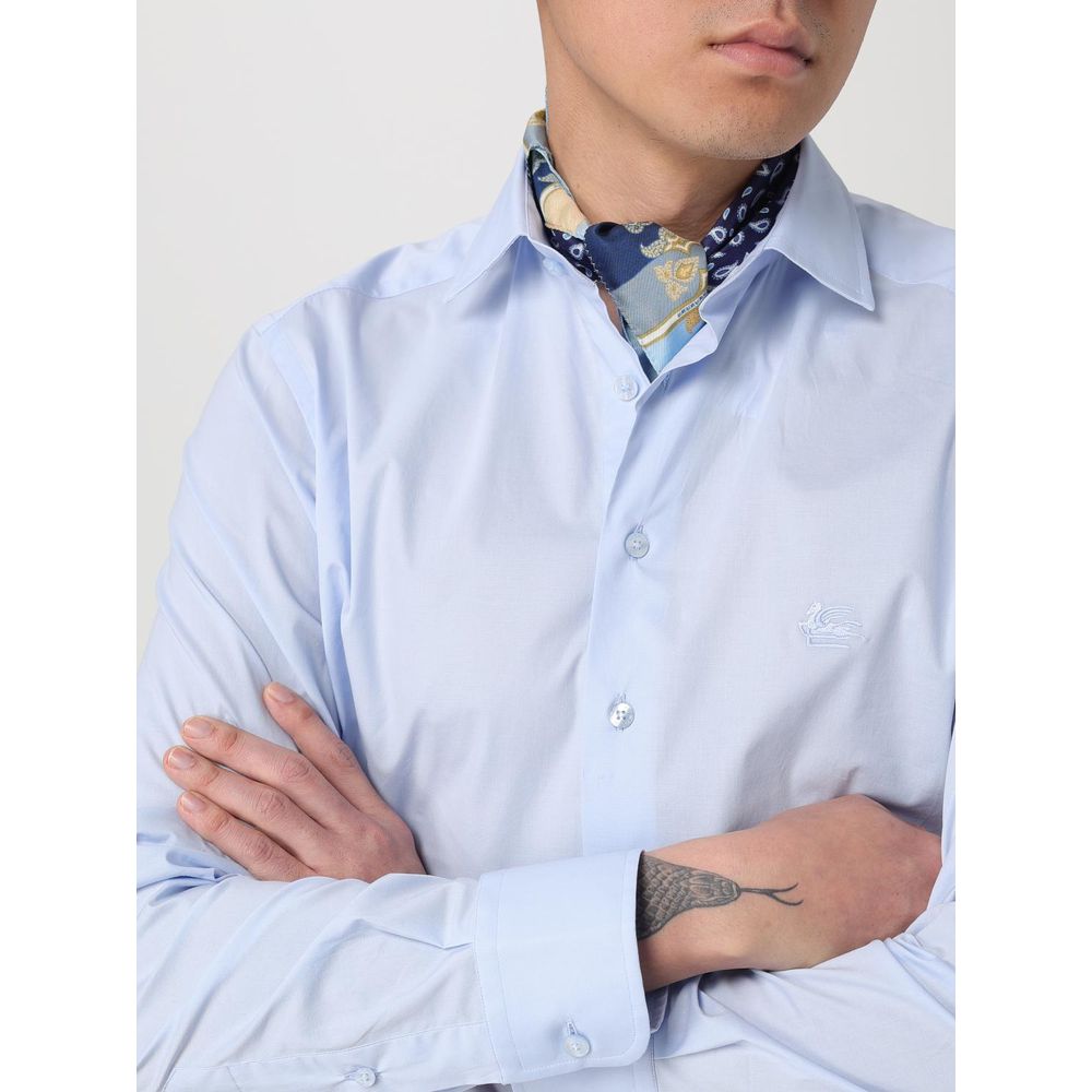 Blauer Seidenhalstuch von Etro