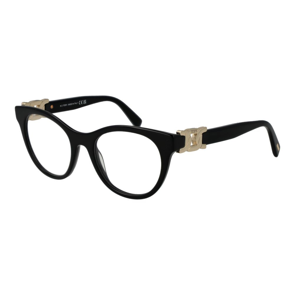 Schwarze Acetatbrille (Gestell)