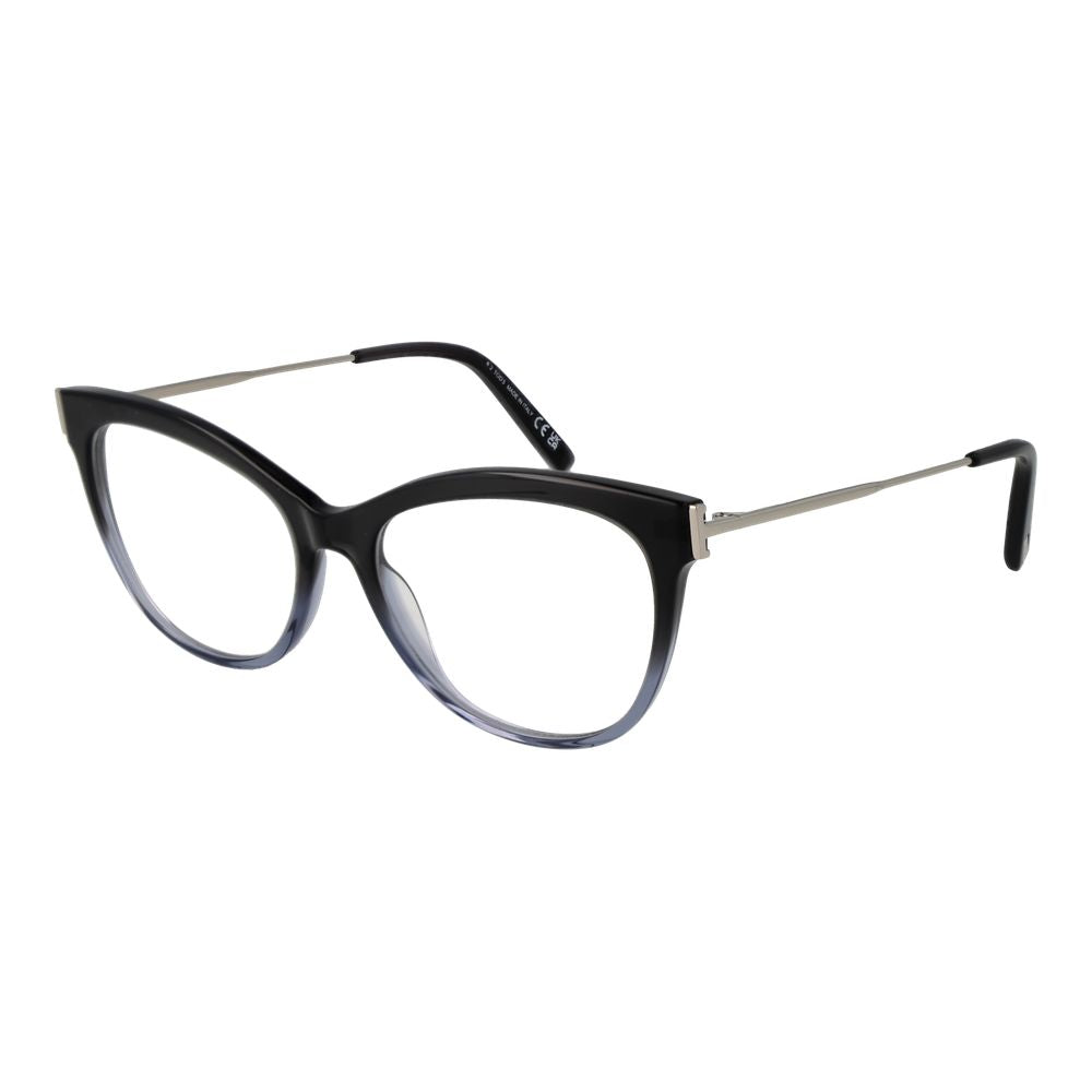 Black Synthetic Cat Eye Glasses Frames