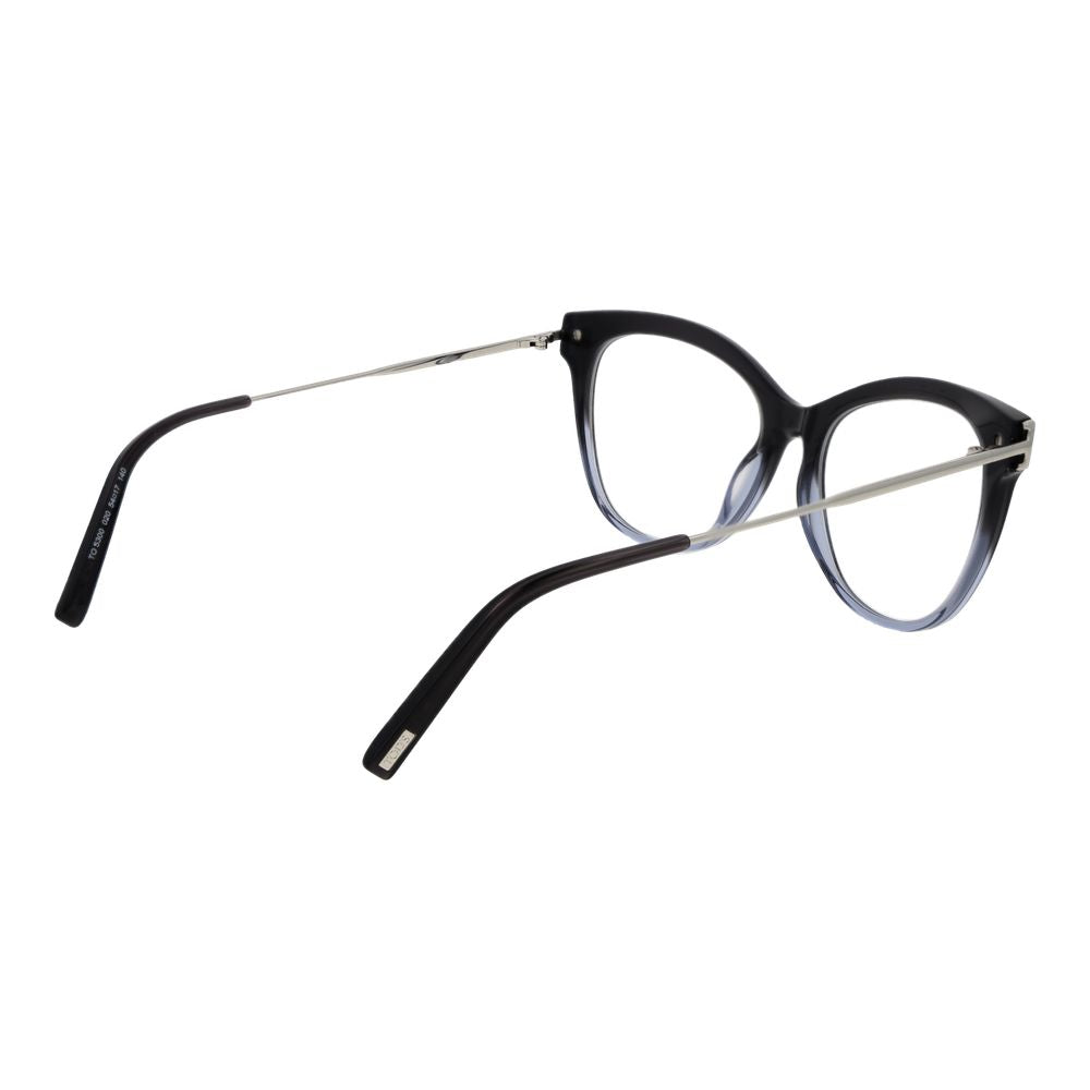 Black Synthetic Cat Eye Glasses Frames