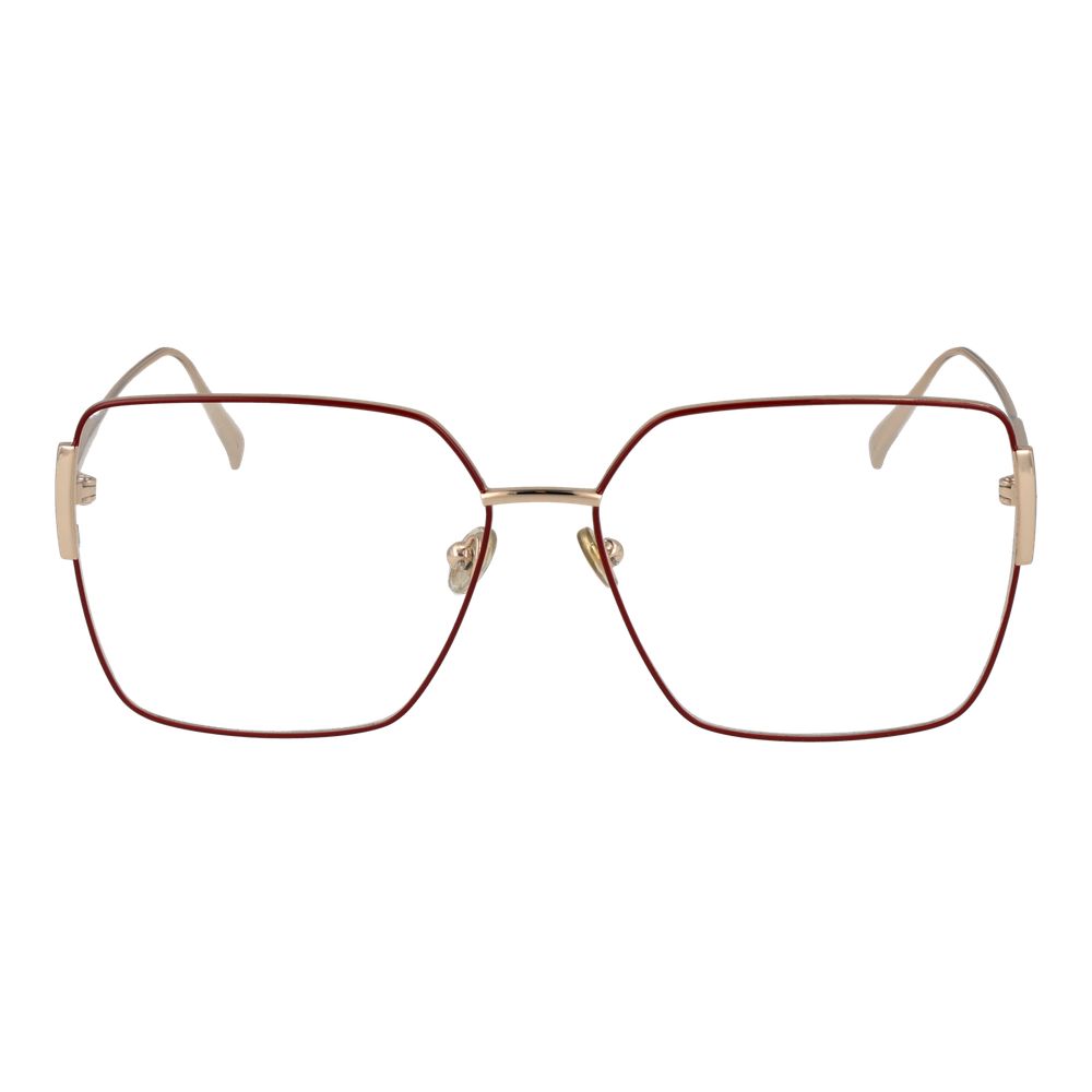 Red Synthetic Full-Rim Glasses Frames