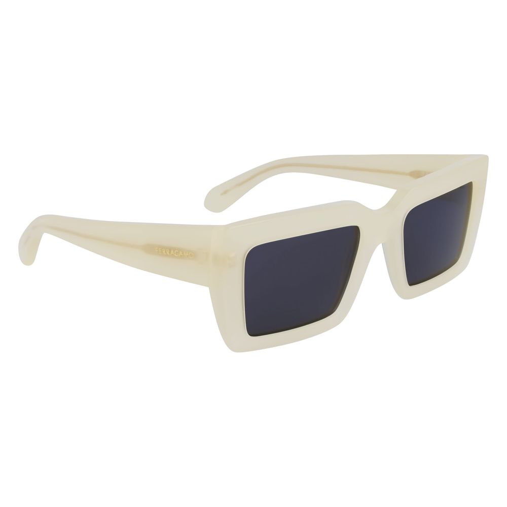 Grey Synthetic Sunglasses by Ferragamo