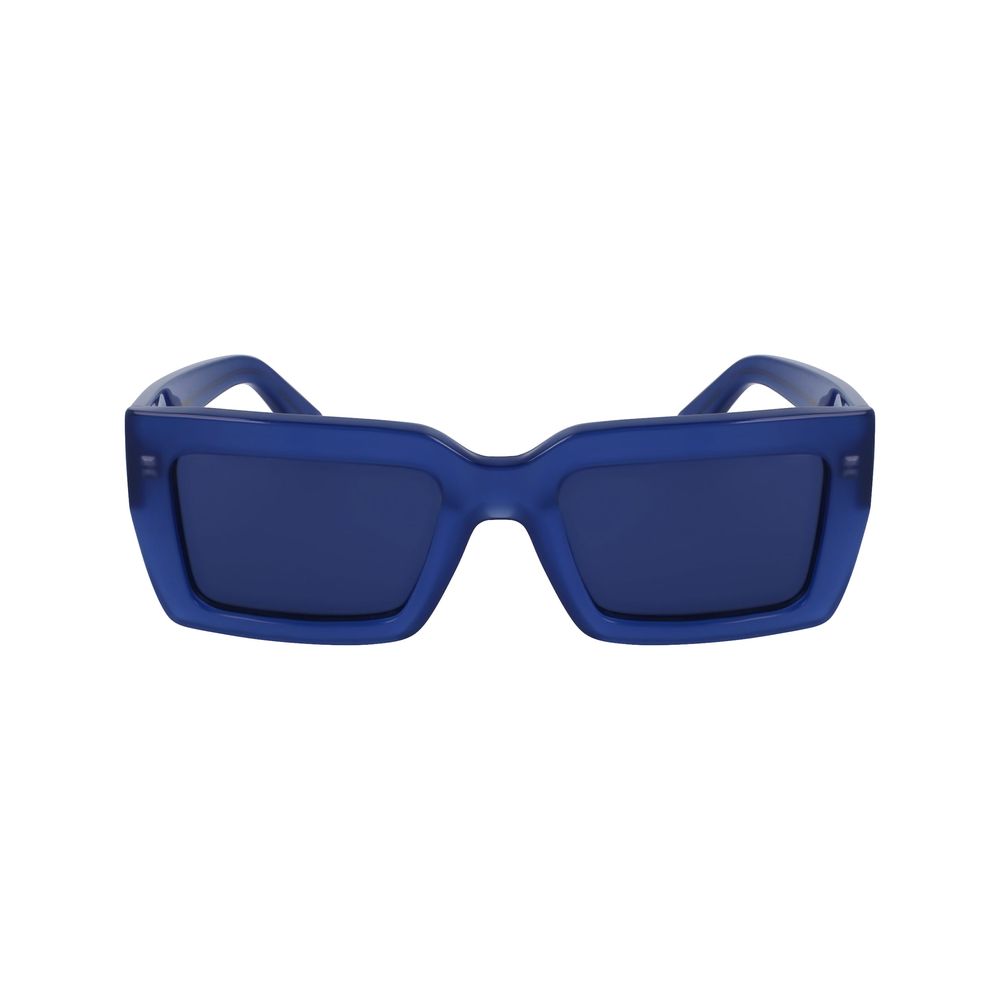 Blaue synthetische Sonnenbrille von Ferragamo