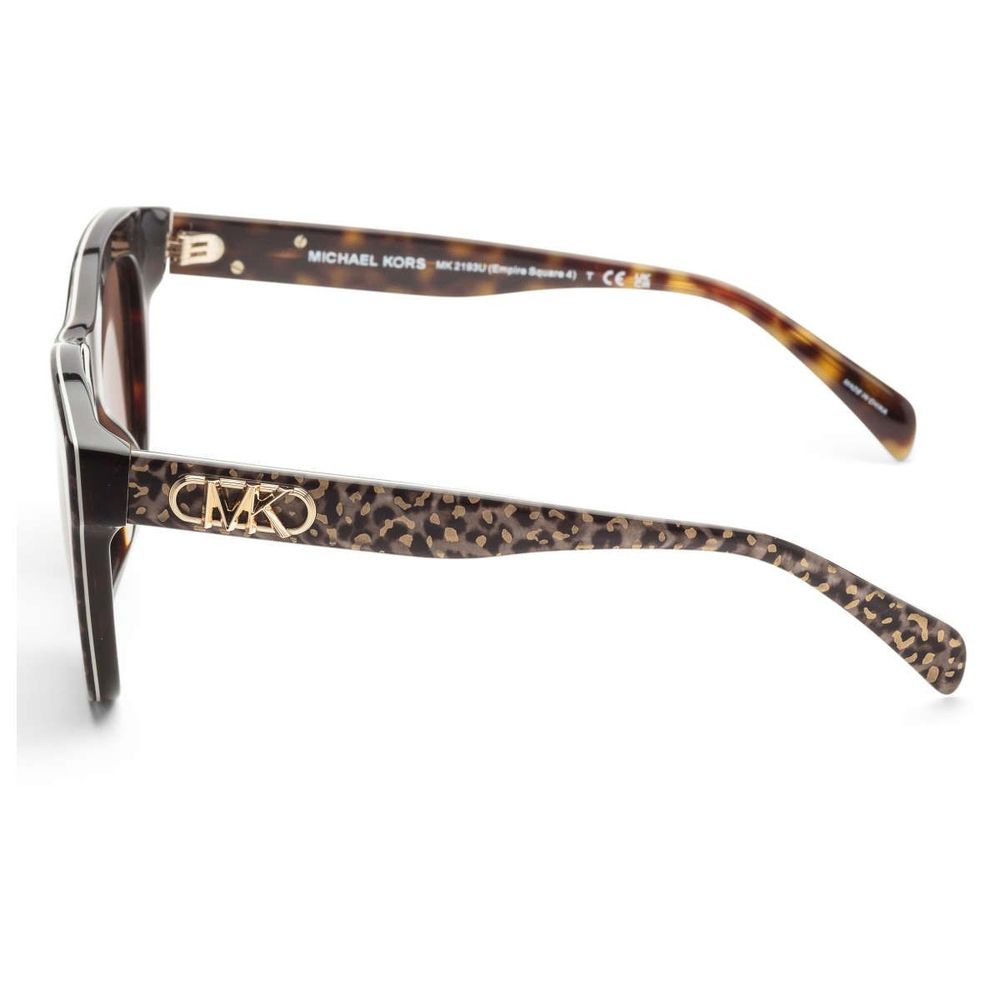 Golden Synthetic Sunglasses with UV Protection
