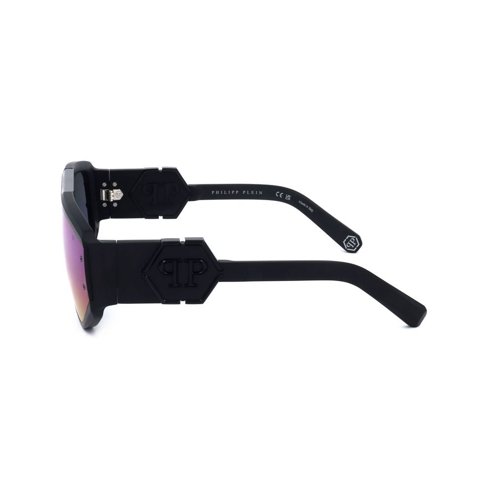 Black Synthetic Sunglasses by Philipp Plein