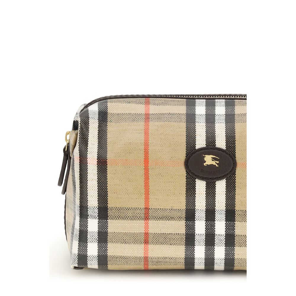 Portefeuille en coton beige