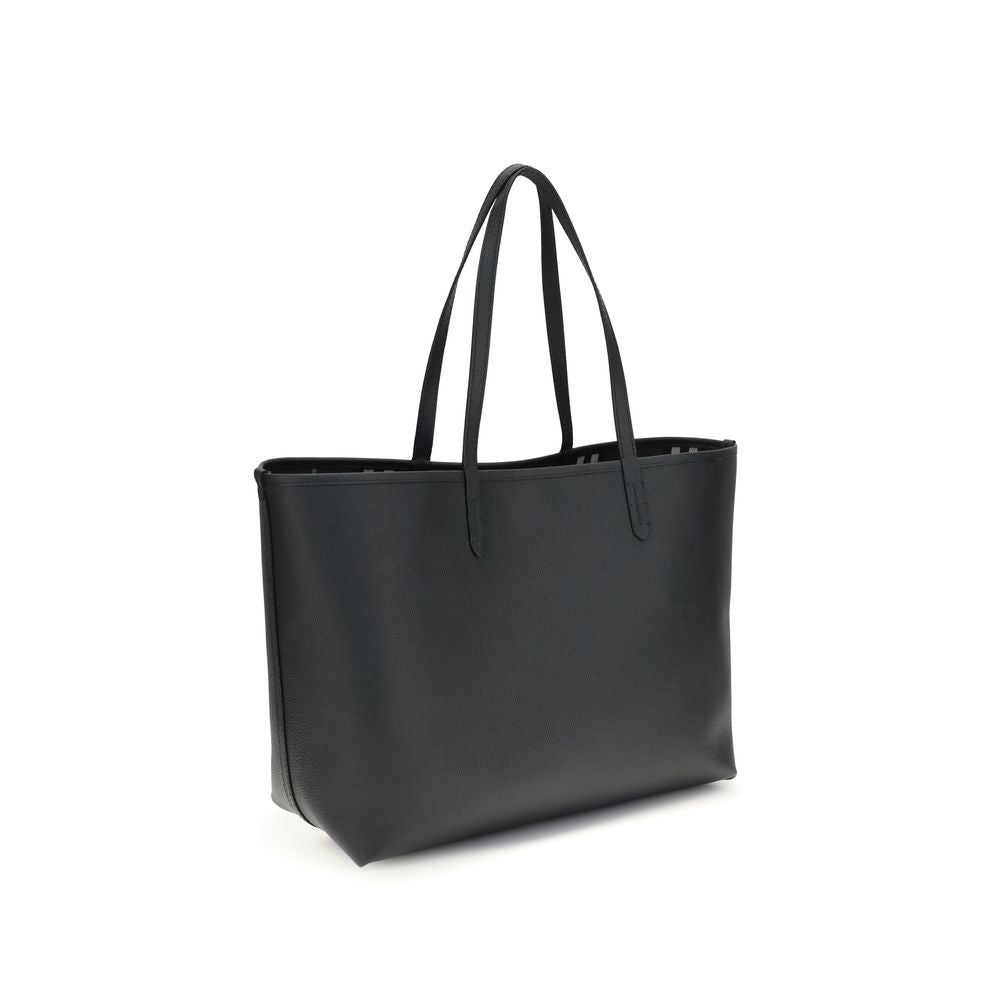 Burberry Black Calf Leather Shoulder Bag