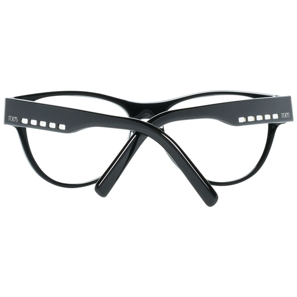 Black Synthetic Round Glasses Frames for Women