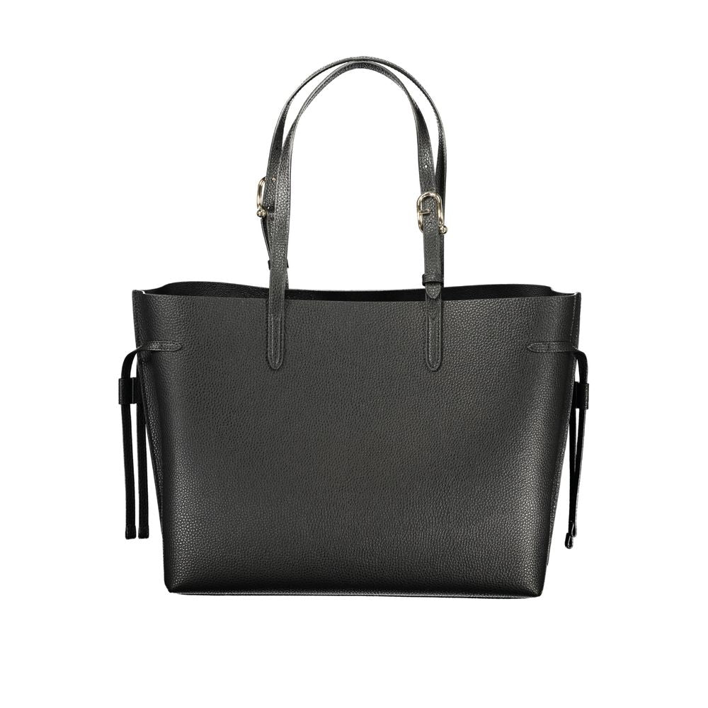 Furla Nero Ava Leather Handbag
