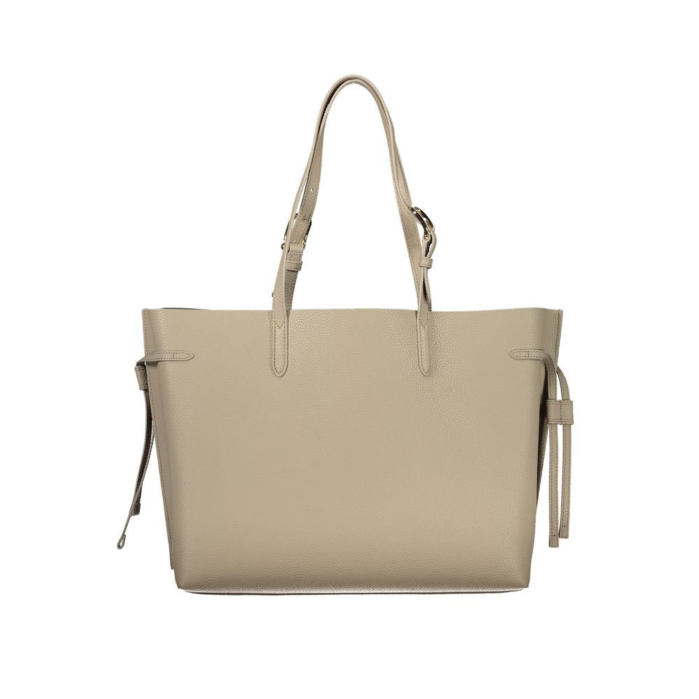 Furla Beige Ava Leather Handbag