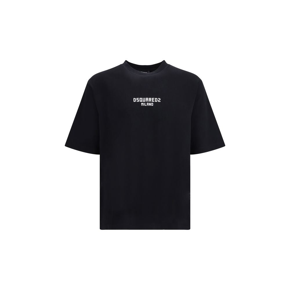 T-shirt en coton noir