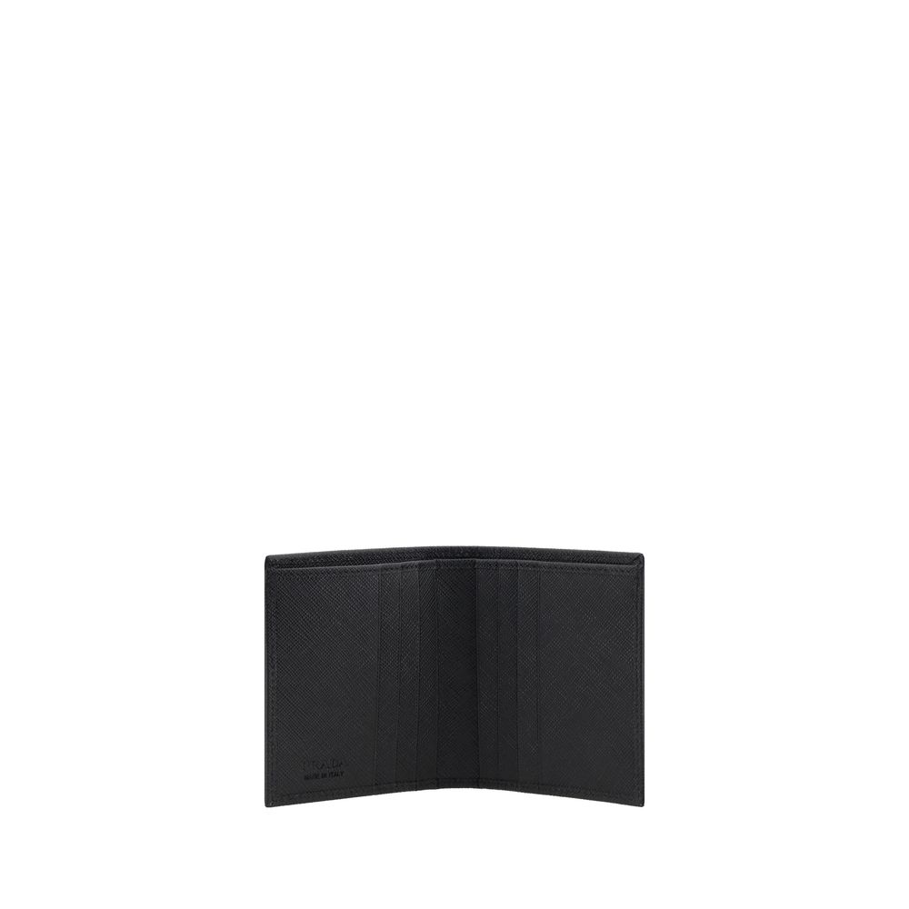 Prada Nylon Geldbörse Schwarz
