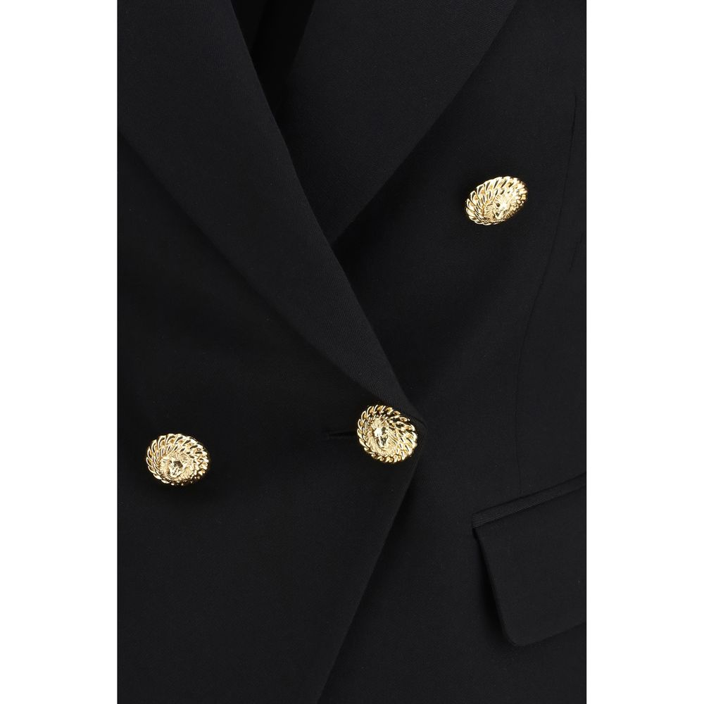 Balmain Blazer „Oves Aries“ aus schwarzer Wolle