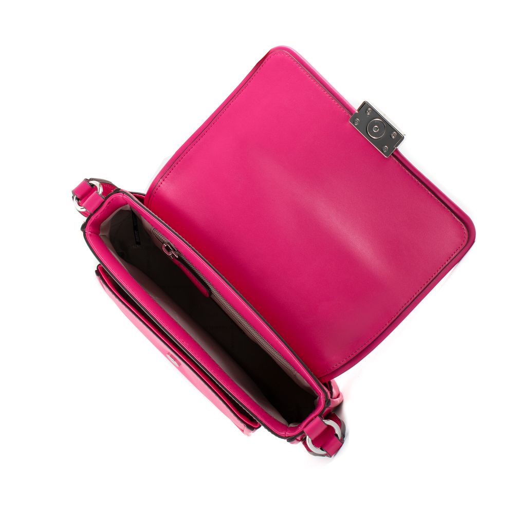 Pink Leather Shoulder Bag Bradshaw by Michael Kors
