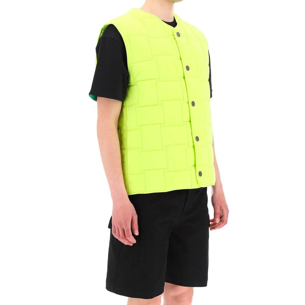 Veste sans manches bicolore en polyamide