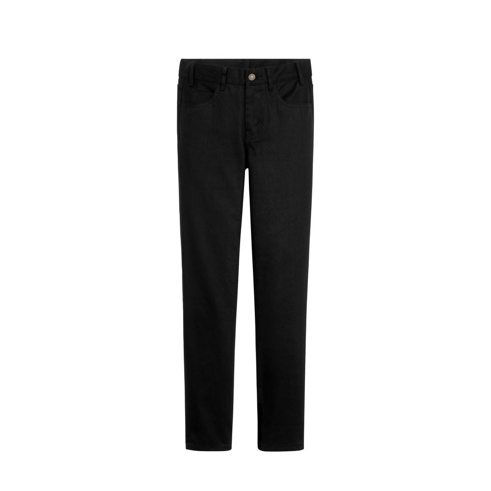 Jean skinny en coton noir