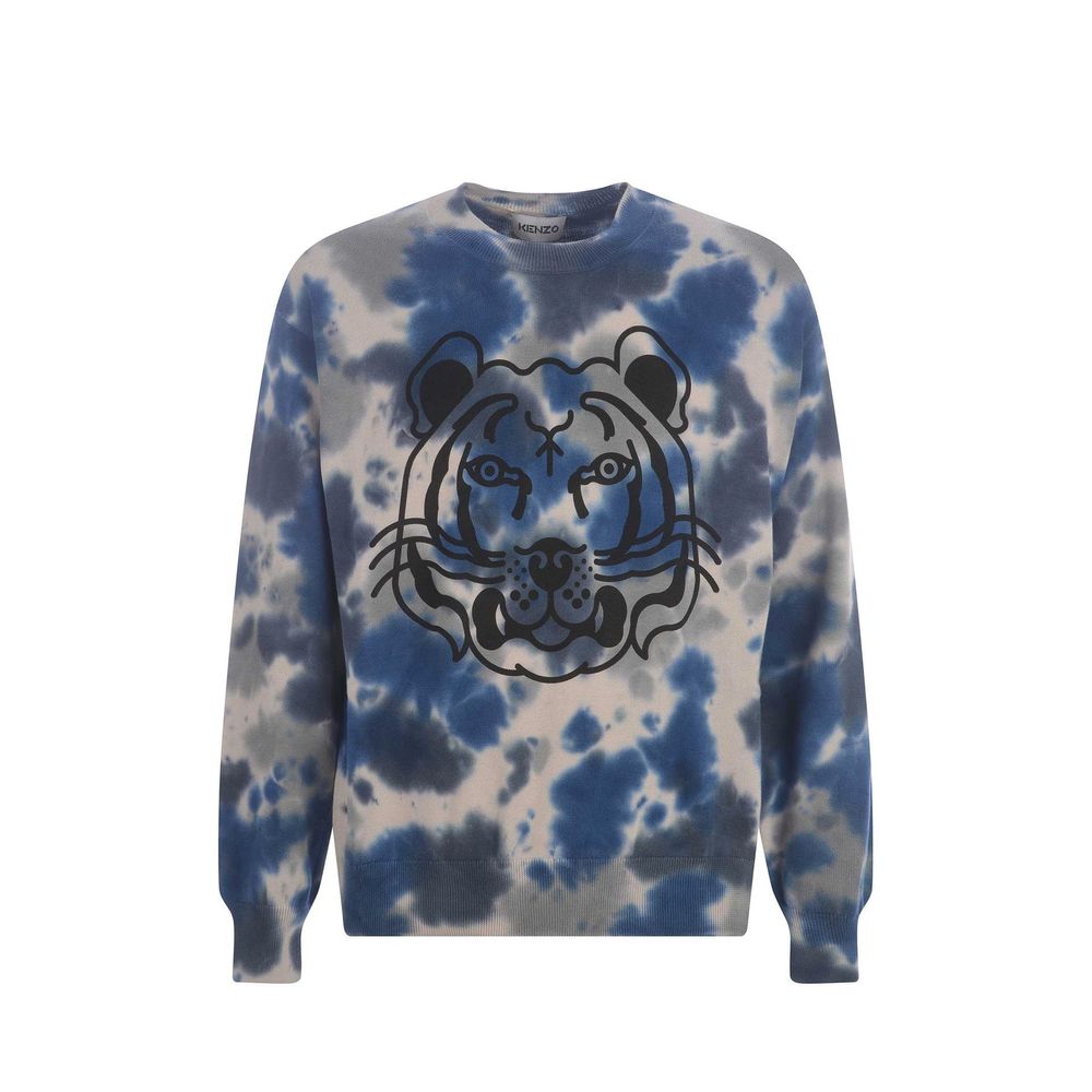 Sweat-shirt gris en coton