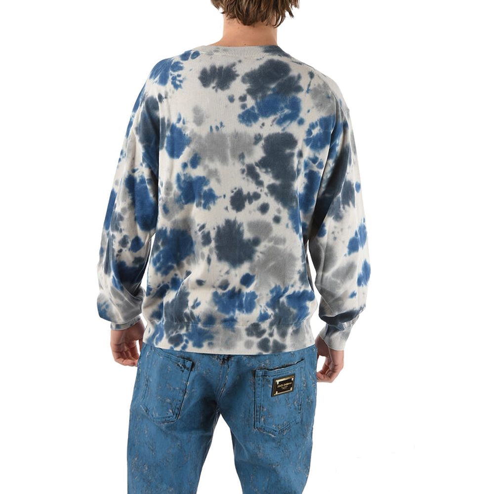 Sweat-shirt gris en coton