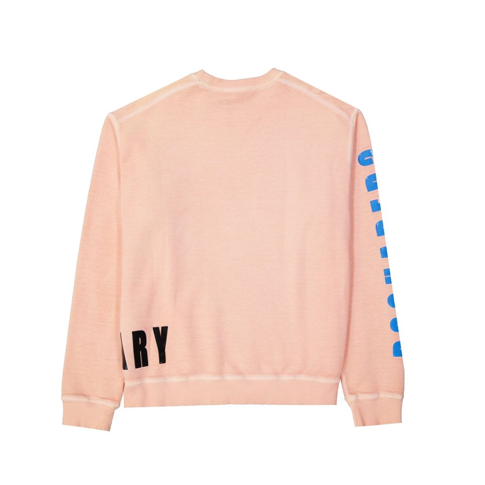 Sweat-shirt orange en coton