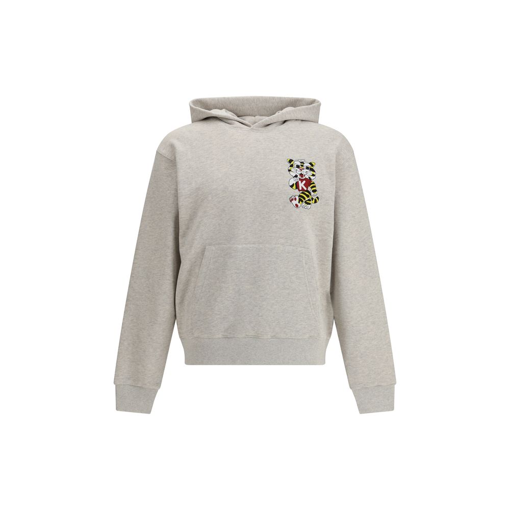 Sweat-shirt gris en coton