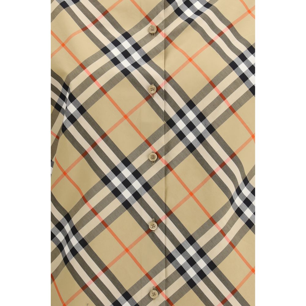 Multicolor Cotton Slim Fit Check Shirt