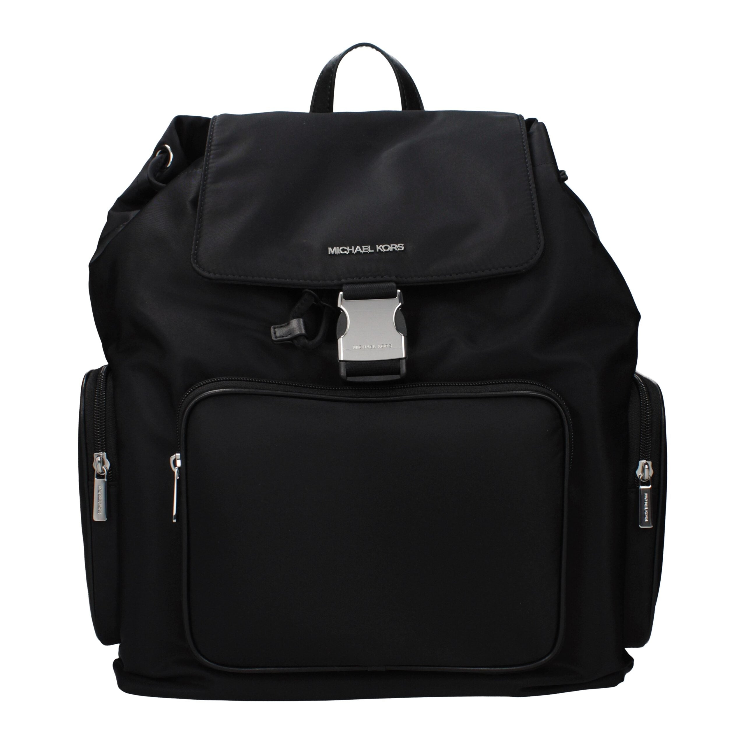 Schwarzer Rucksack aus Synthetik mit Logo von Michael Kors