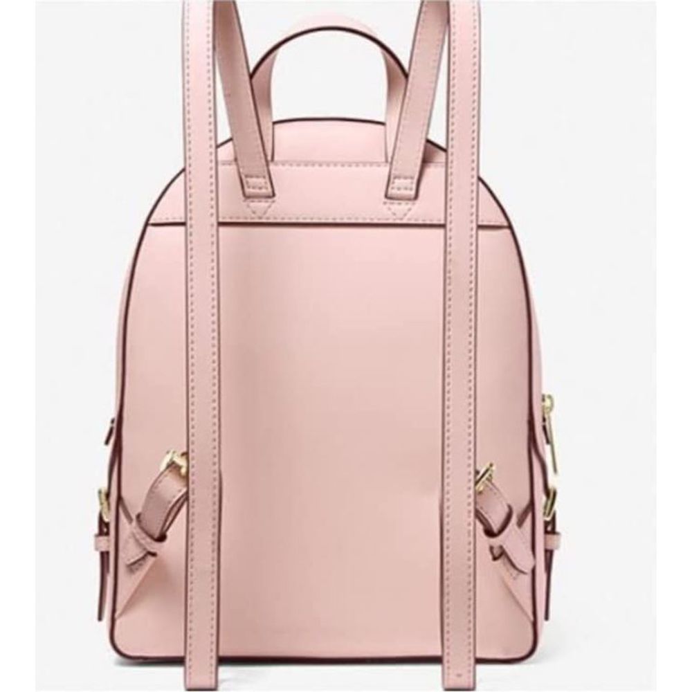Pink Leather Backpack Michael Kors Jaycee