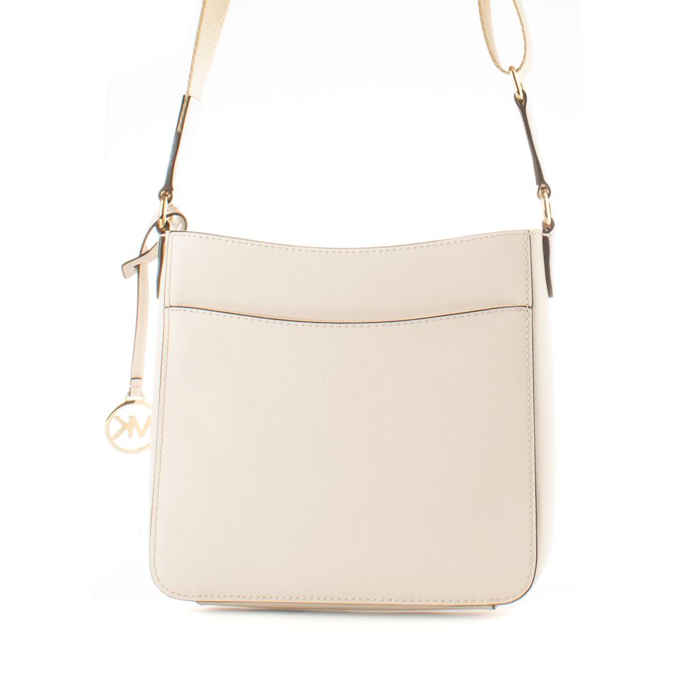 Beige Canvas Crossbody Bag by Michael Kors