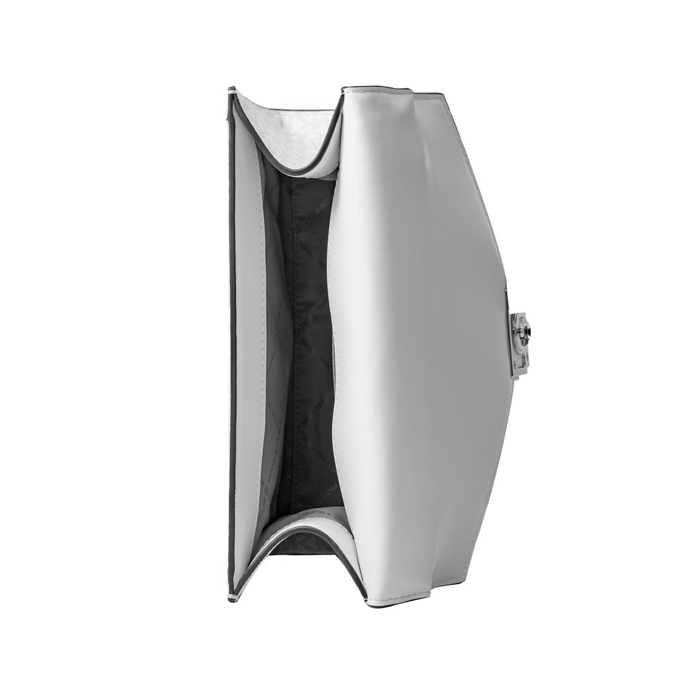 White Canvas Crossbody Bag Whitney by Michael Kors