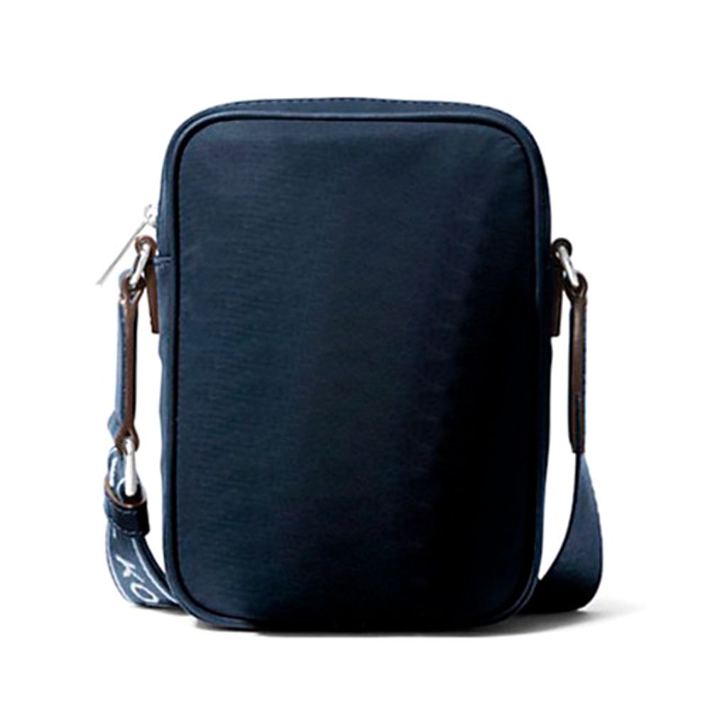 Blue Synthetic Nylon Crossbody Bag
