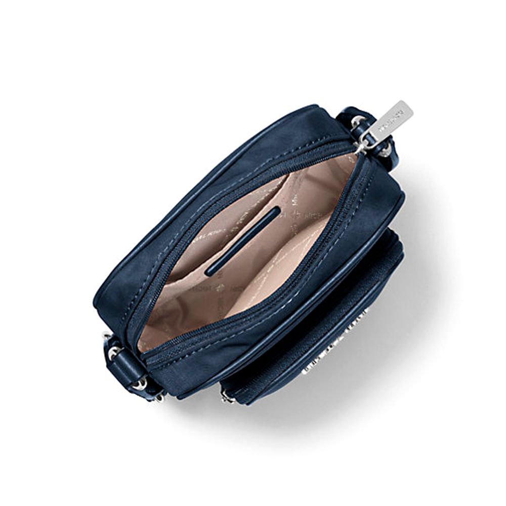 Blue Synthetic Nylon Crossbody Bag by Michael Kors