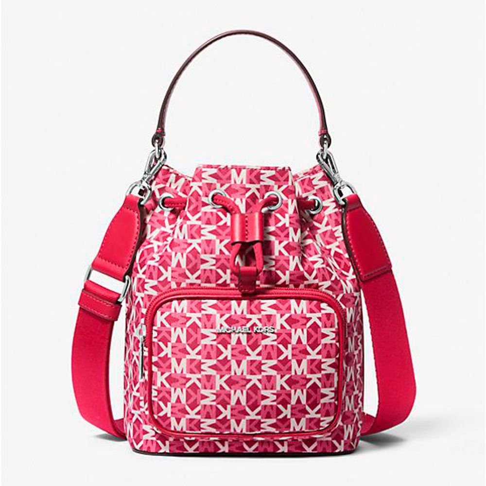 Pink Synthetic Bucket Bag by Michael Kors