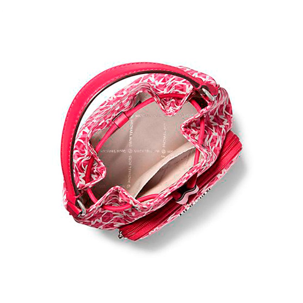 Pink Synthetic Bucket Bag Michael Kors