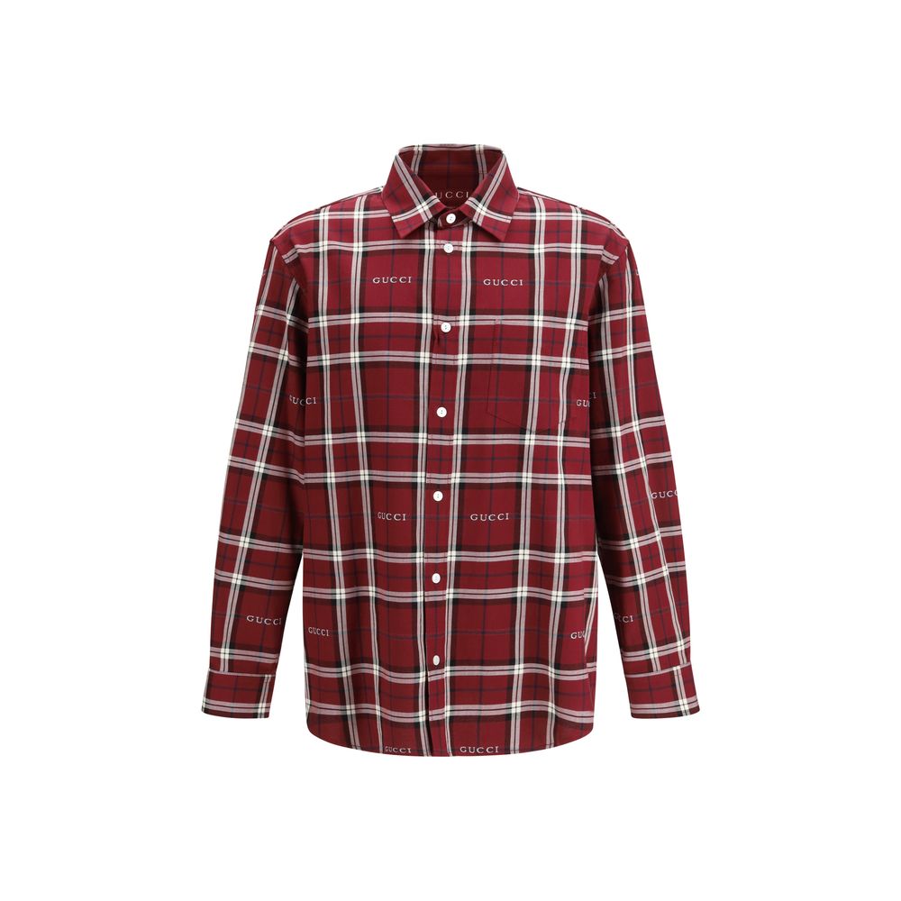 Multicolor Cotton Tartan Shirt with Button Front