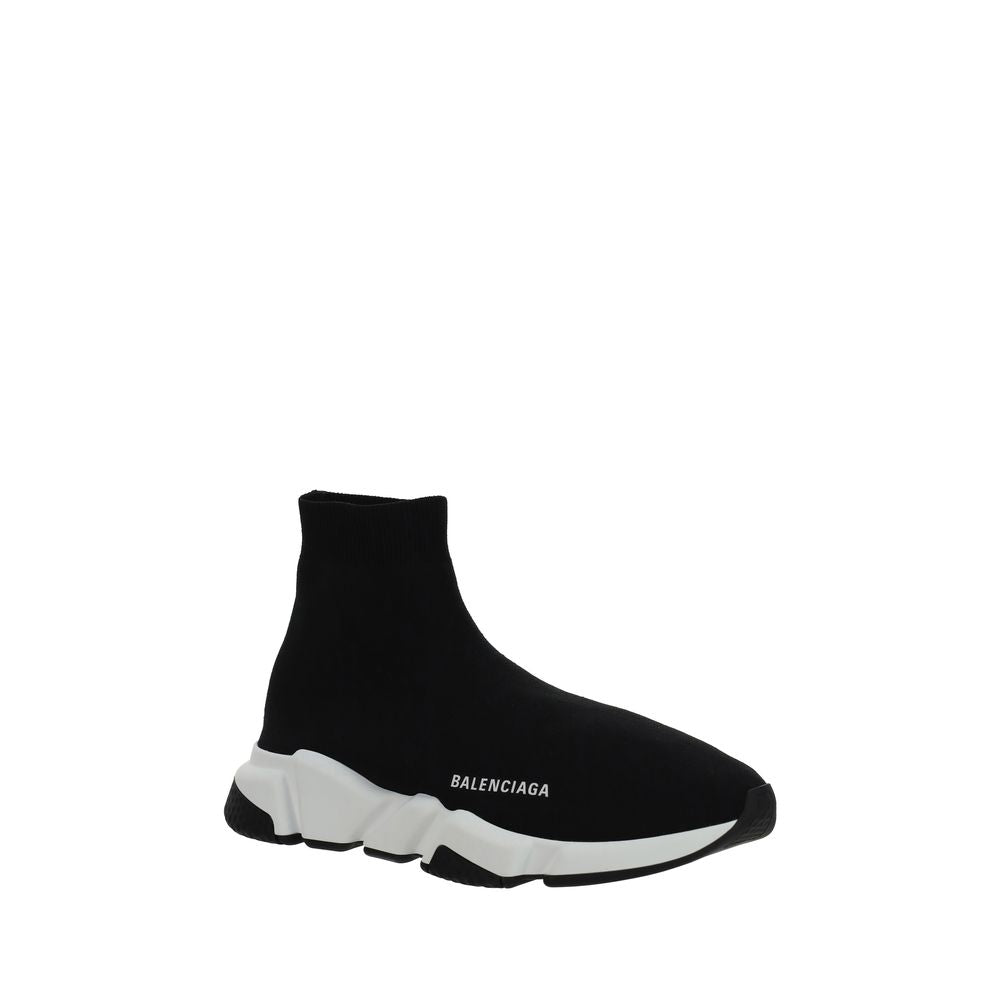 Schwarze Balenciaga Speed Sneakers aus Synthetik