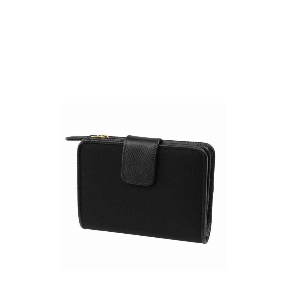 Prada Nylon Geldbörse Schwarz