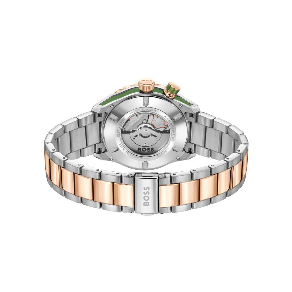 Gray Dress Watch with Kinetic Movement