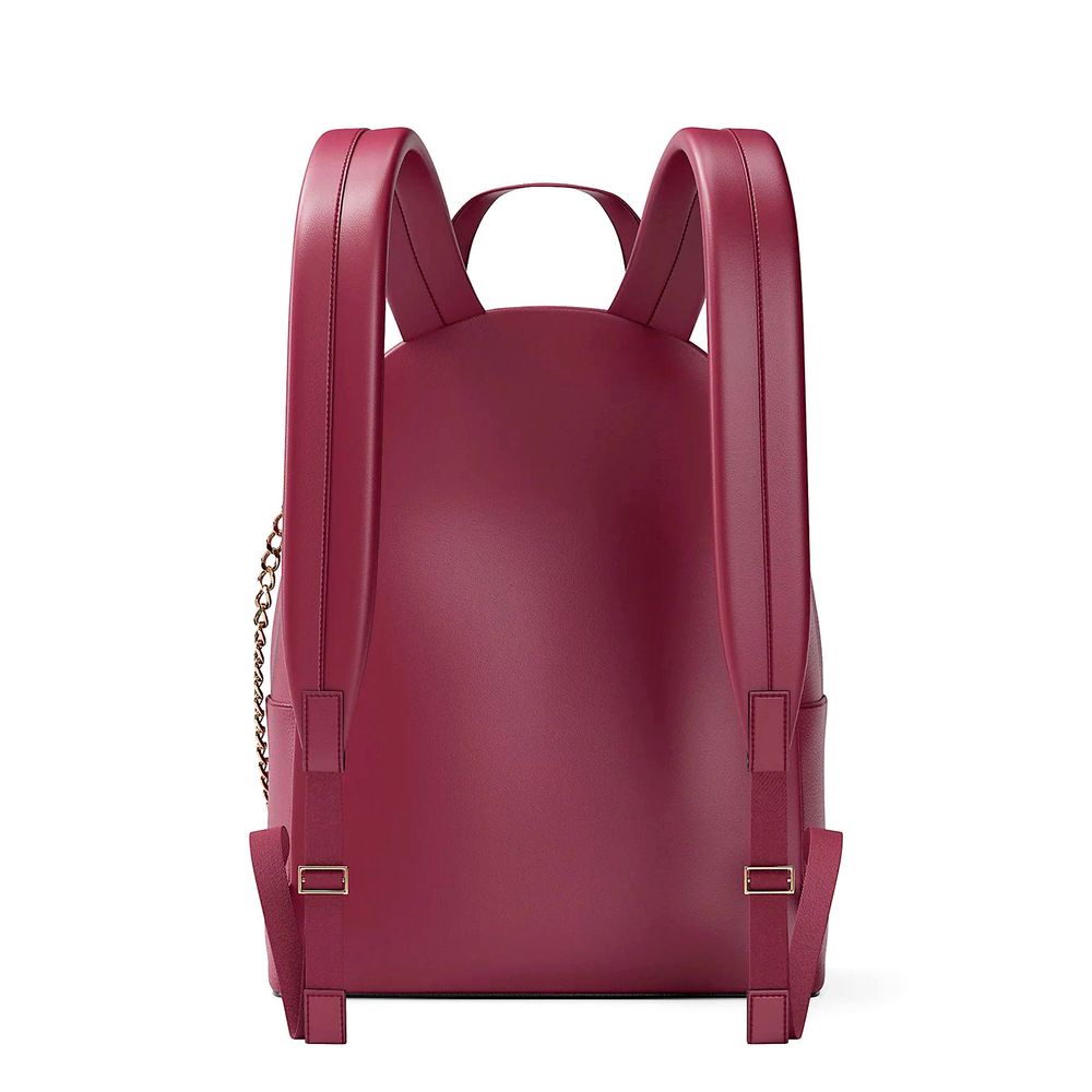 Pink Leather Backpack by Michael Kors